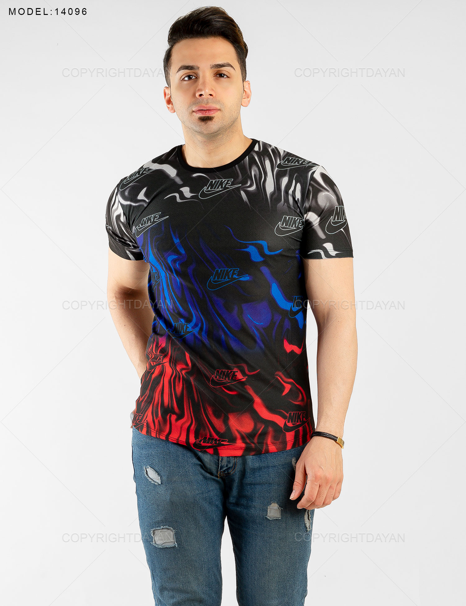 تیشرت مردانه Nike مدل 14096