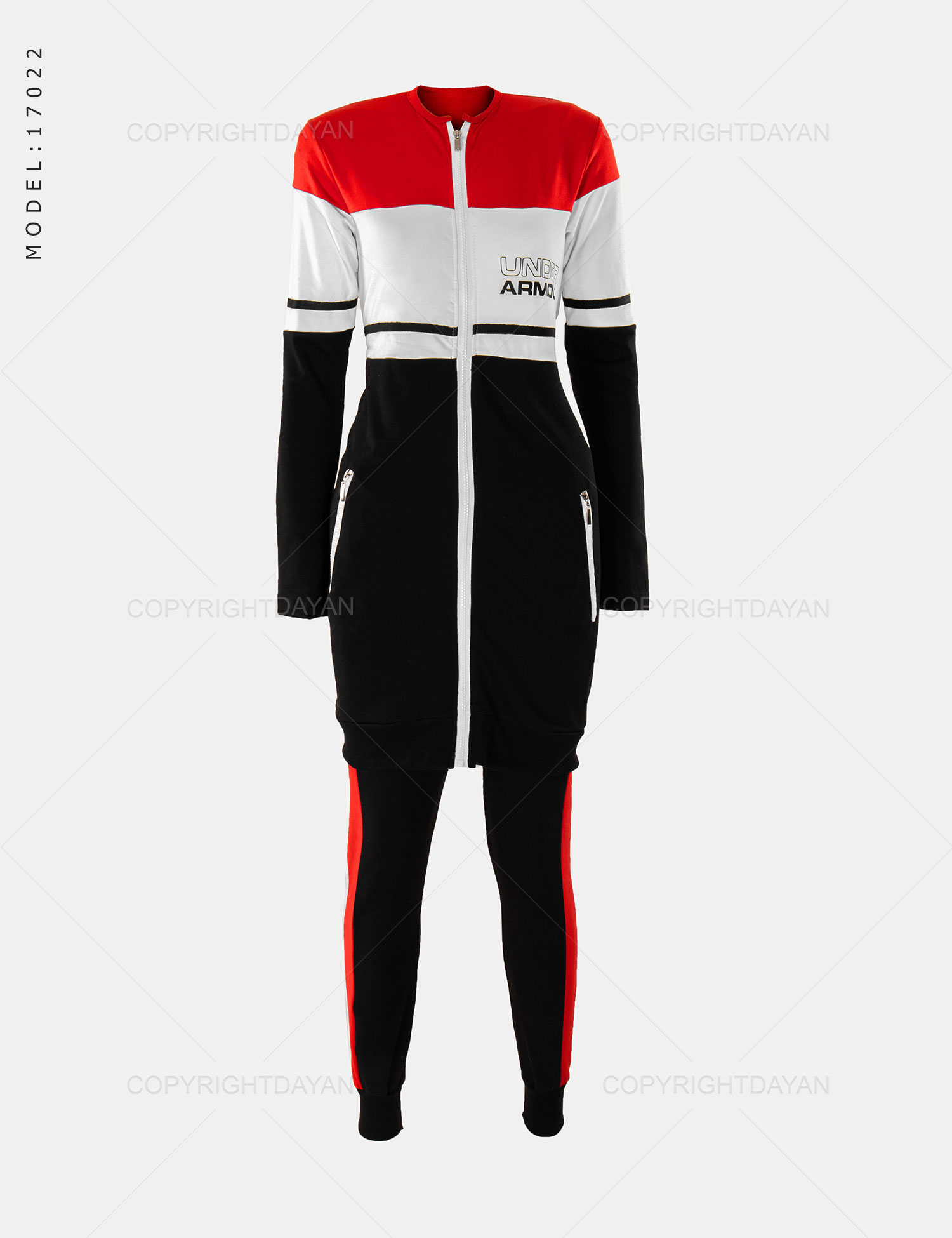 ست مانتو شلوار زنانه Under Armour مدل 17022