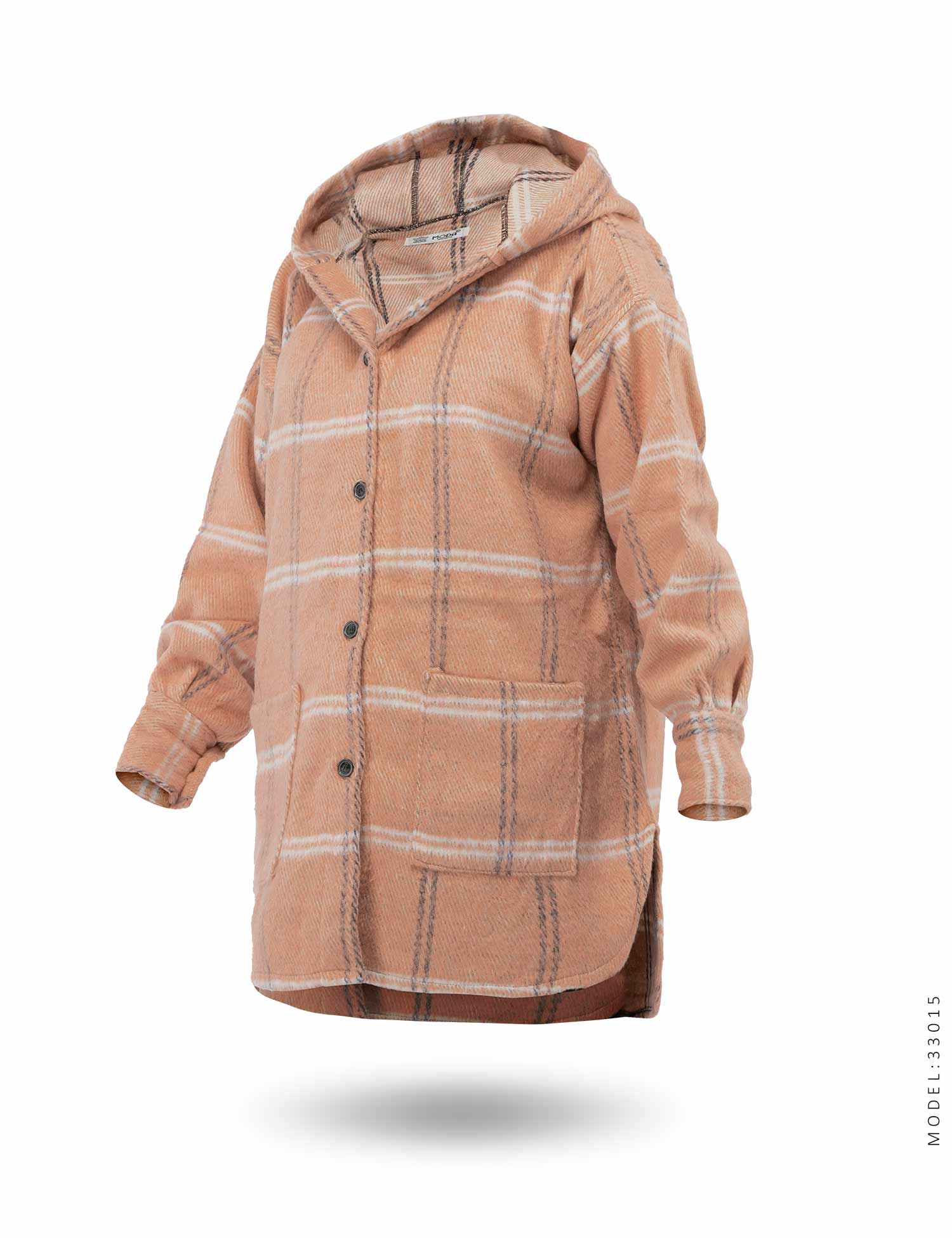 مانتو کلاهدار زنانه Imaz مدل 33015