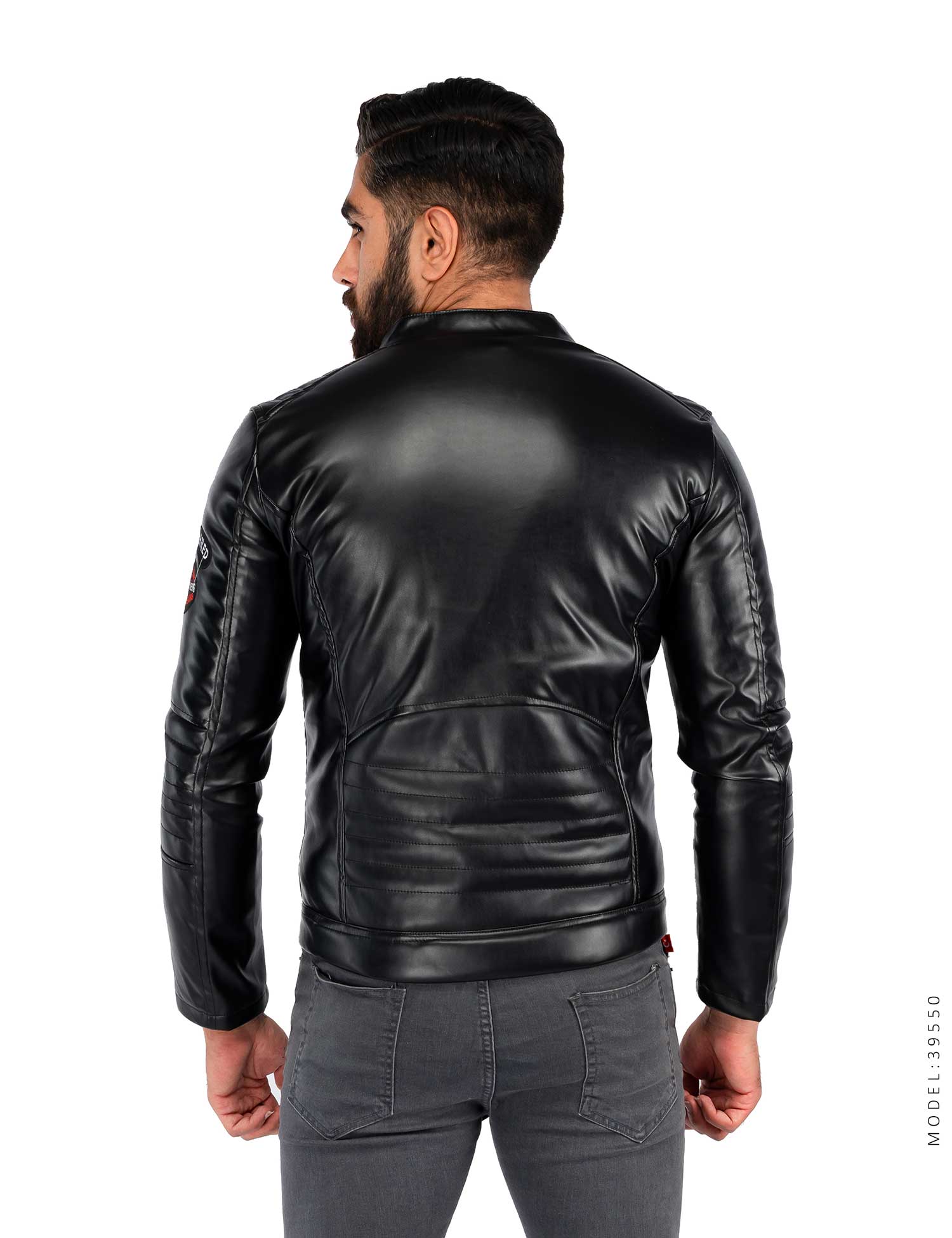 کاپشن چرم مردانه Stark مدل 39550