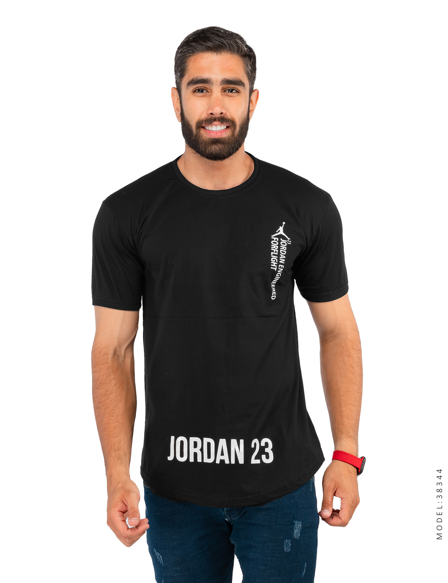 تیشرت مردانه یقه گرد Jordan مدل 38344