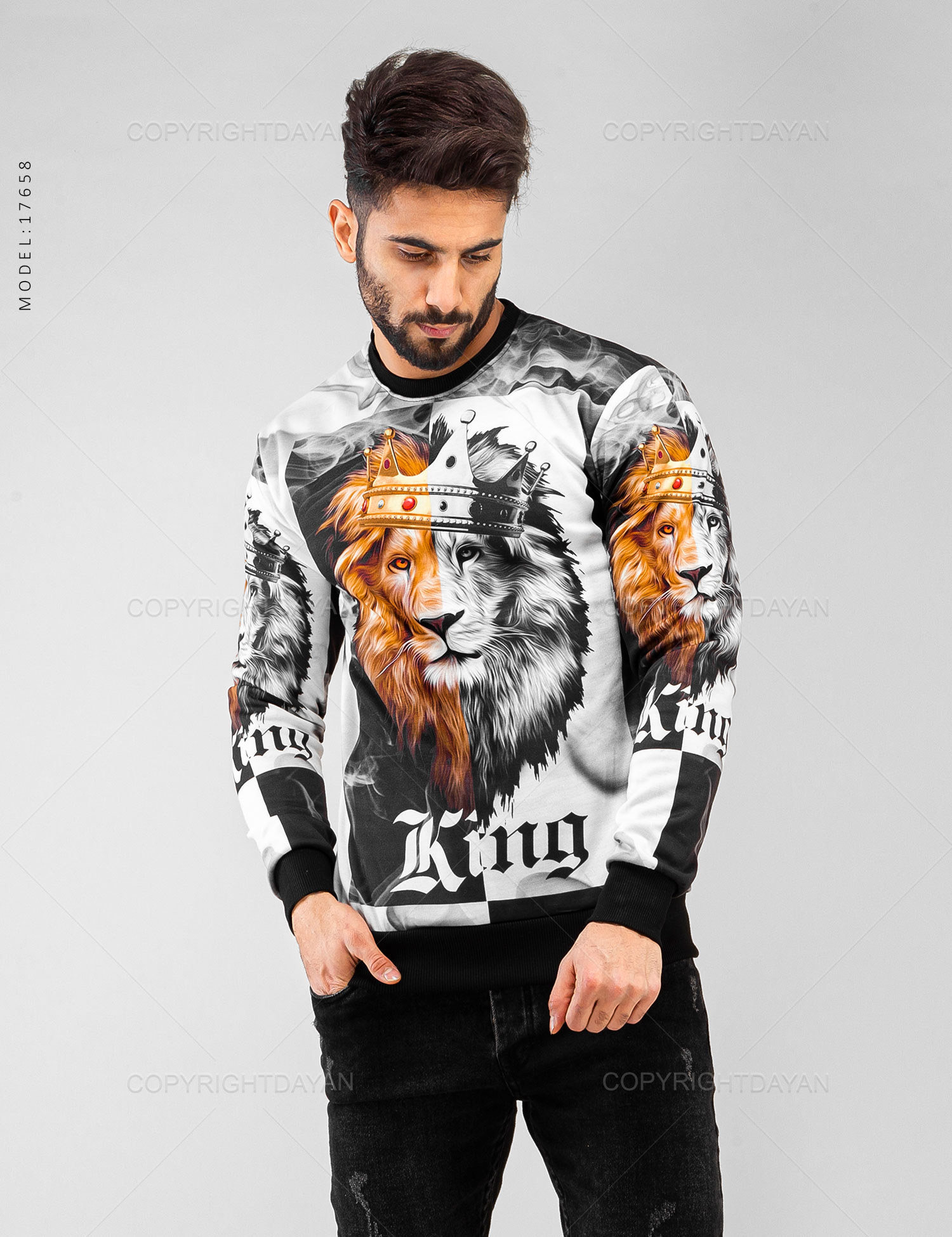 بلوز مردانه King مدل 17658