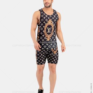 ست رکابی شلوارک مردانه Louis Vuitton مدل 26623