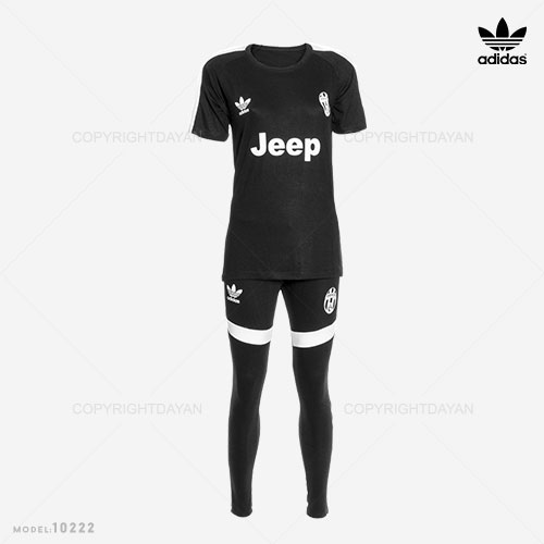 ست تیشرت شلوار زنانه Juventus مدل 10222