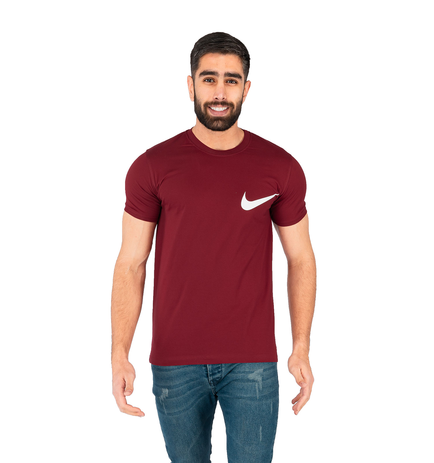 تیشرت Nike یقه گرد مردانه ساده مدل 43698