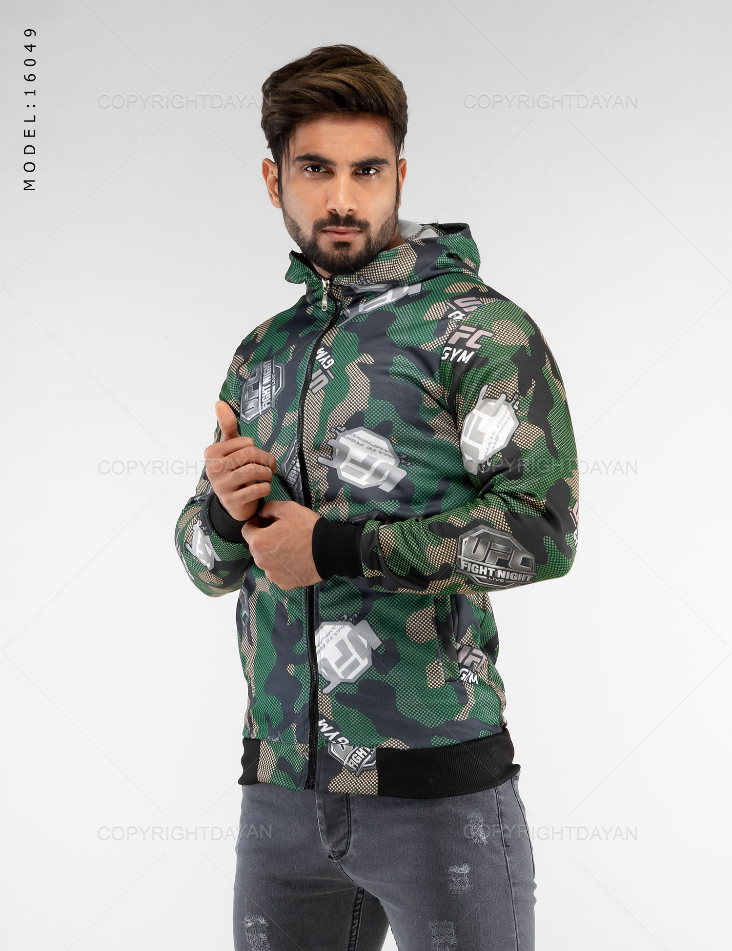 سویشرت مردانه UFC مدل 16049