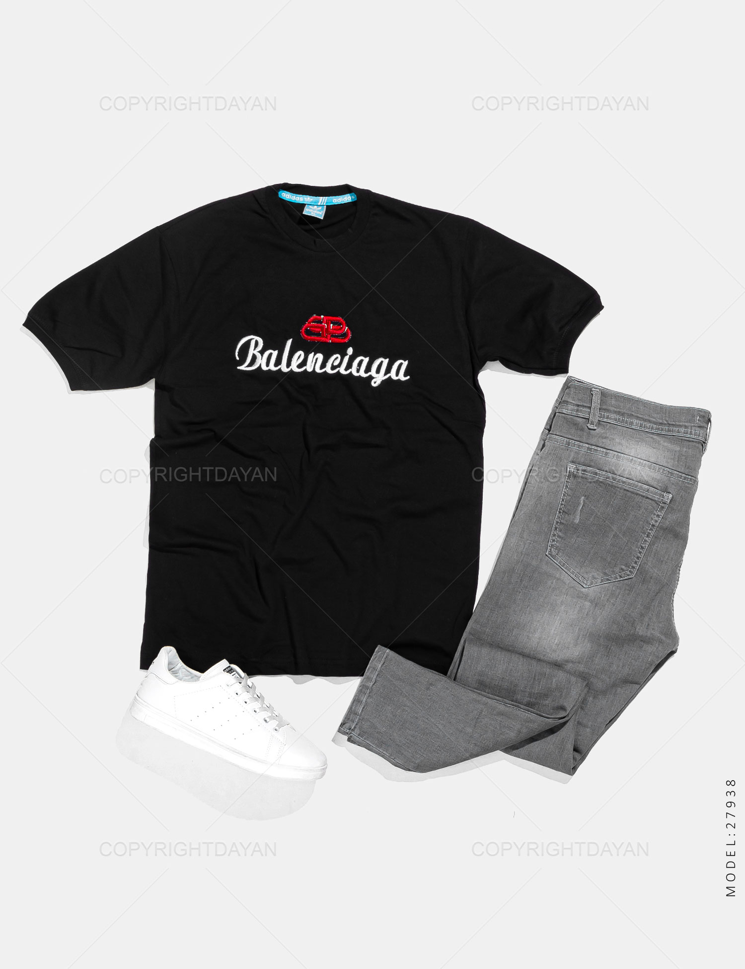 تیشرت مردانه Balenciaga مدل 27938
