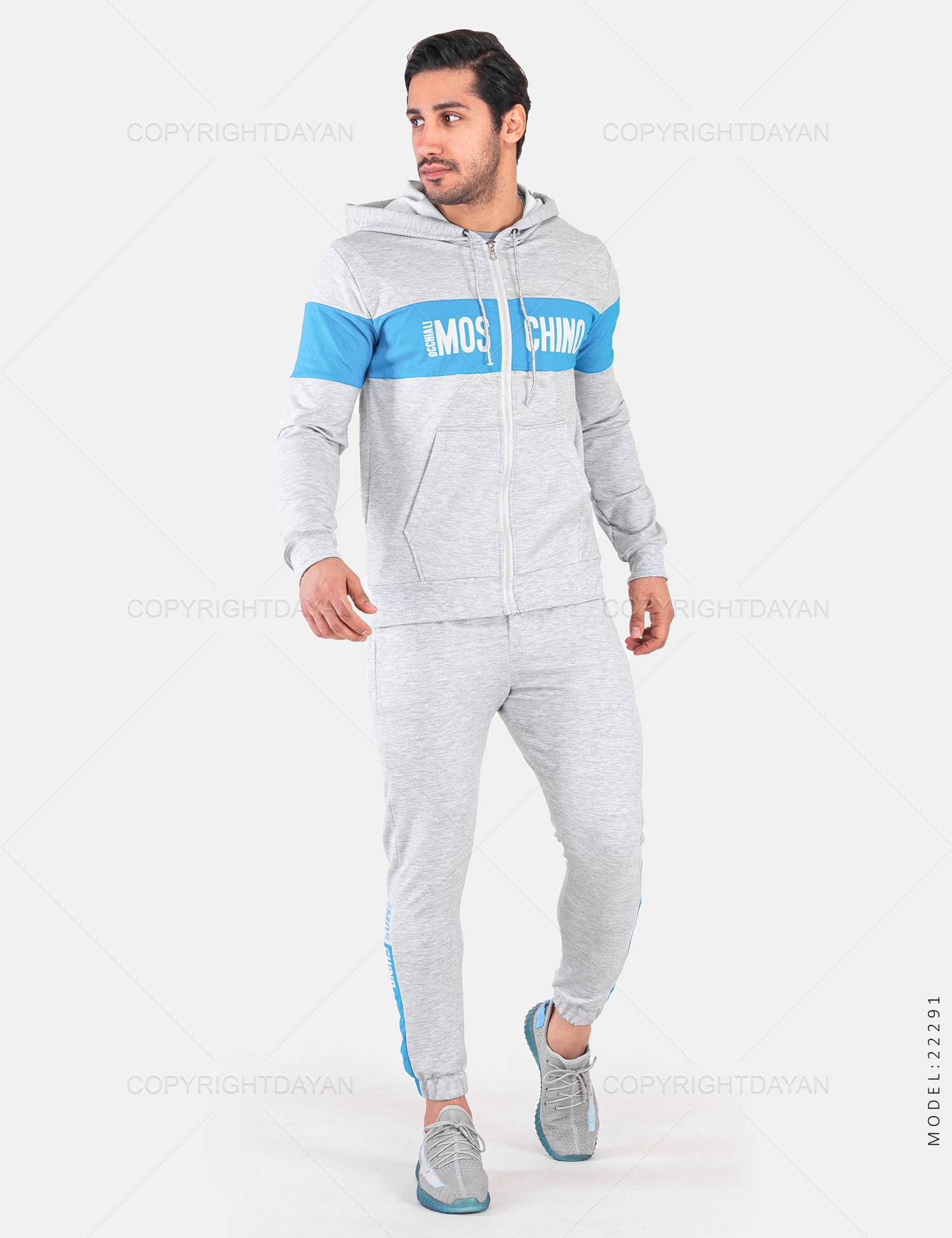 ست سویشرت شلوار مردانه Moschino مدل 22291