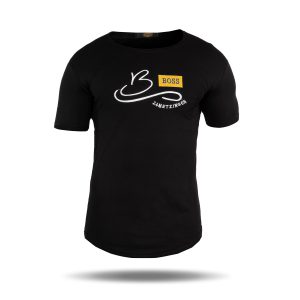 تیشرت مردانه یقه گرد Boss مدل 37965