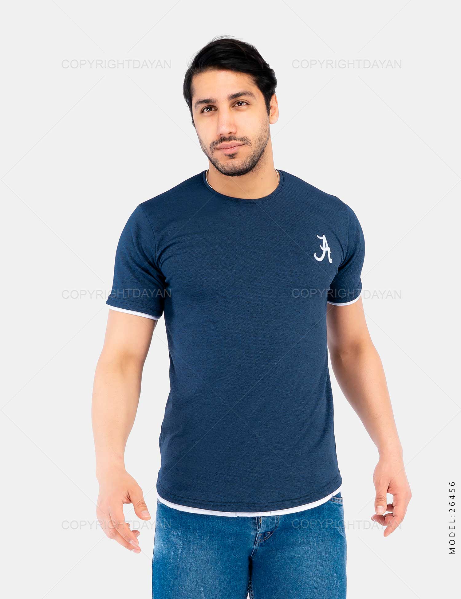 تیشرت مردانه Alvin مدل 26456