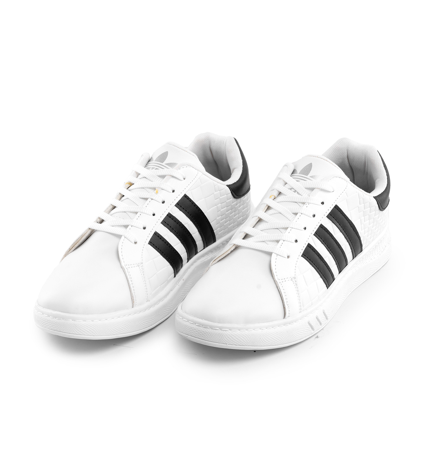 کفش اسپرت Adidas مردانه سفید بندی مدل 43733