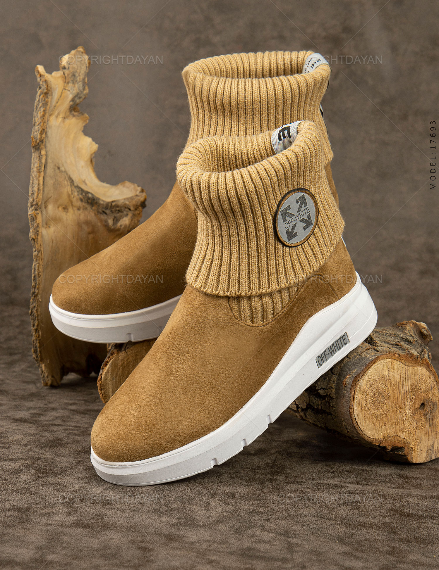 نیم بوت زنانه Off – White مدل 17693