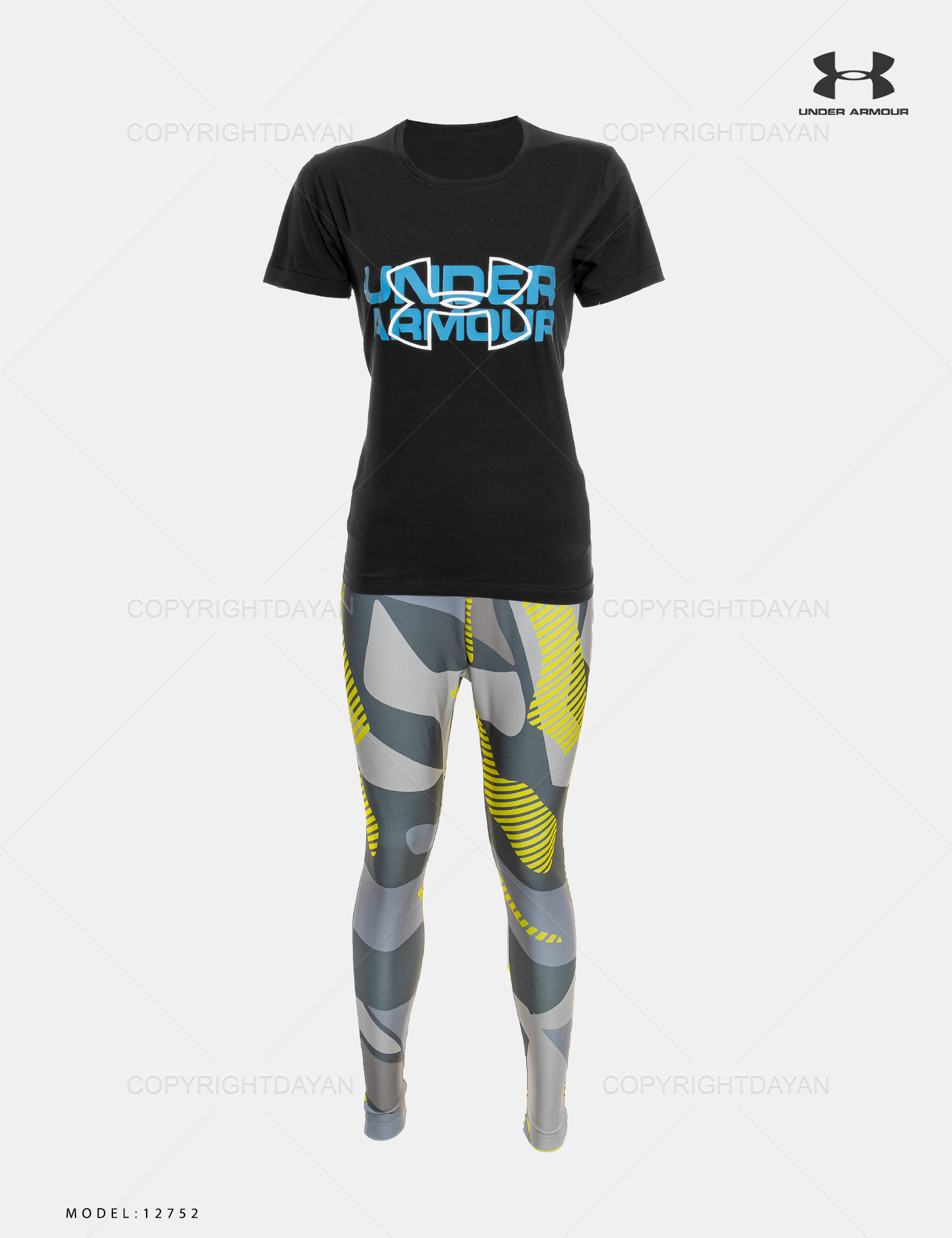 ست تیشرت شلوار زنانه Under Armour مدل 12752