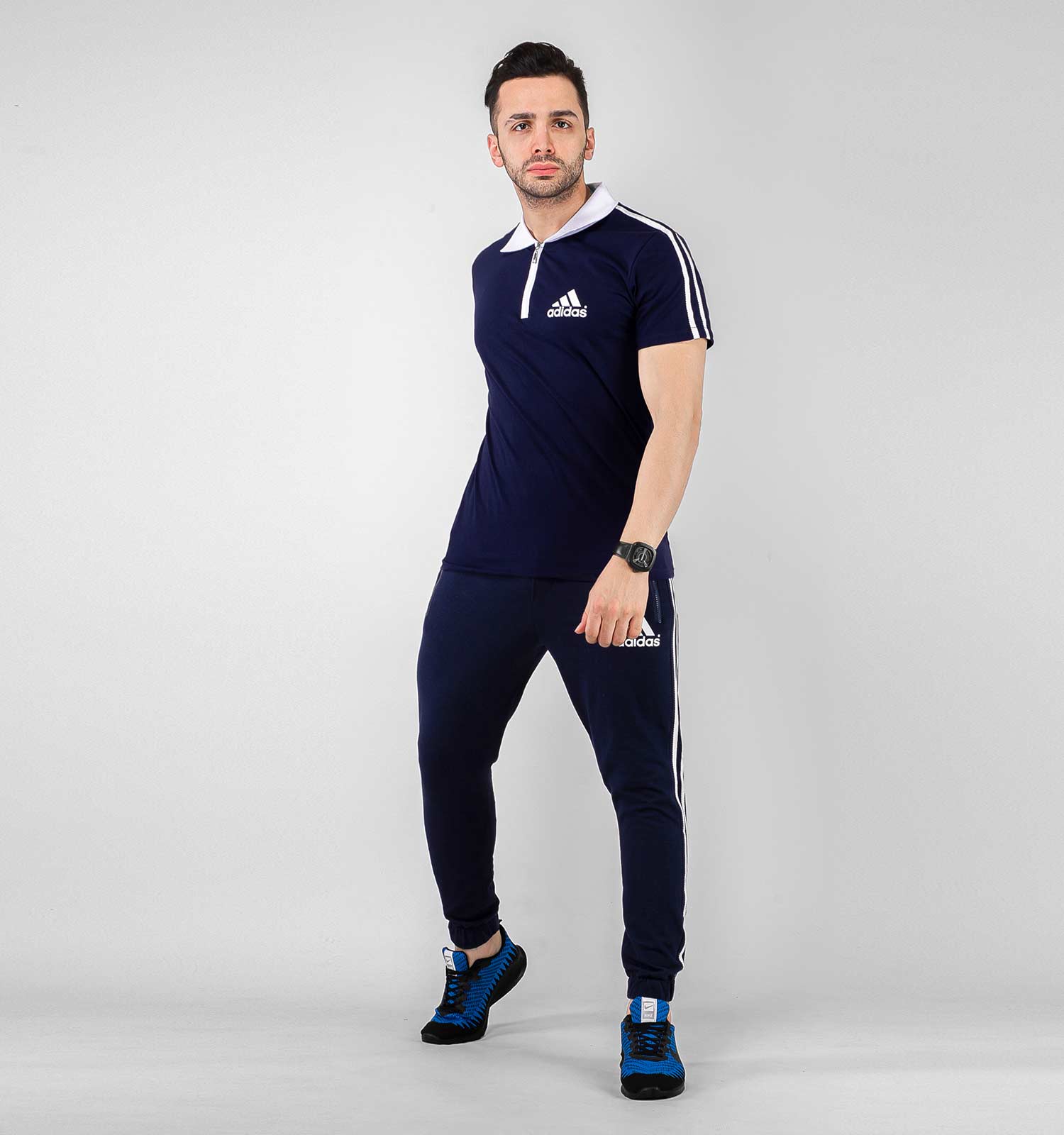 ست پولوشرت شلوار مردانه Adidas مدل 35442
