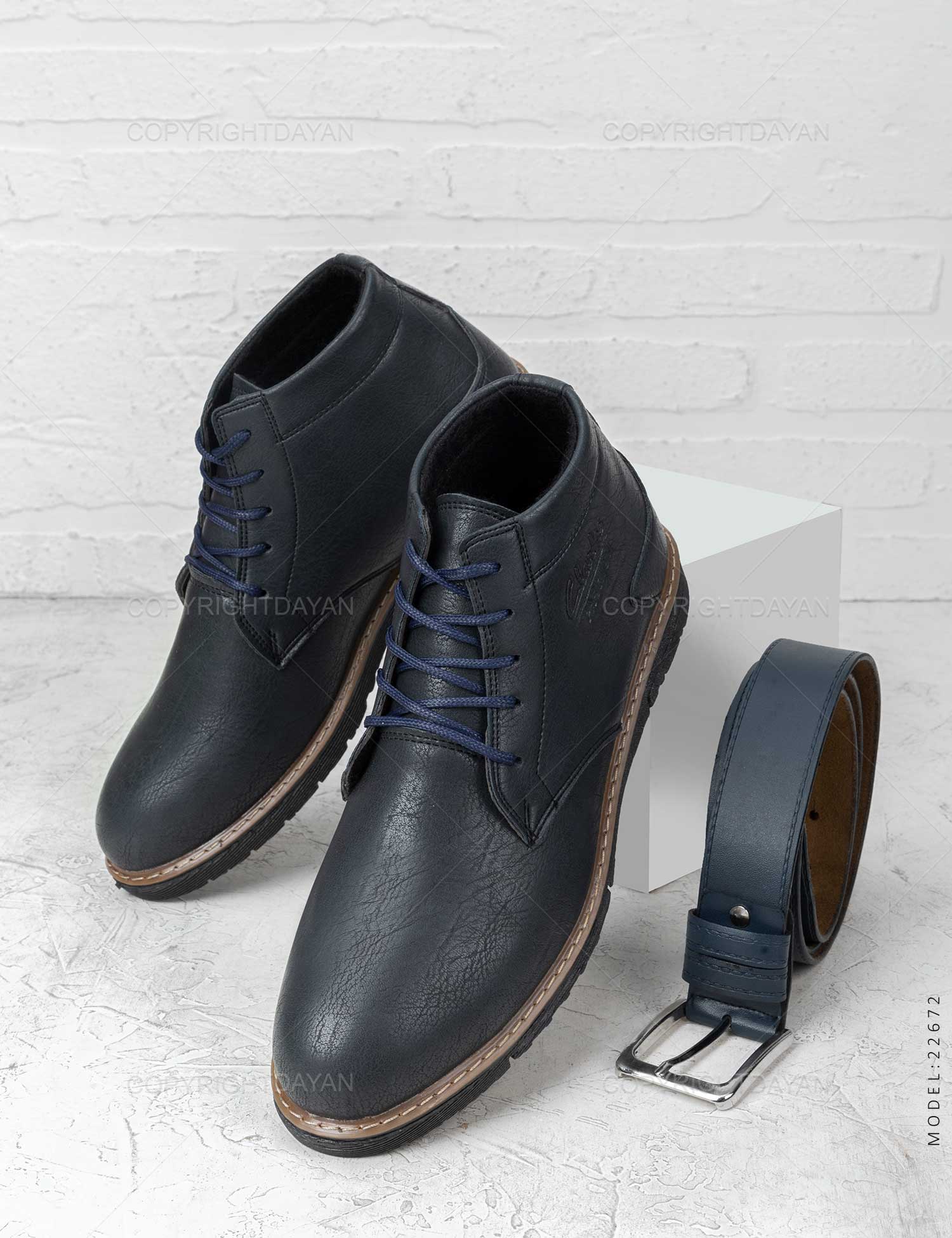 نیم بوت مردانه Clarks مدل 22672