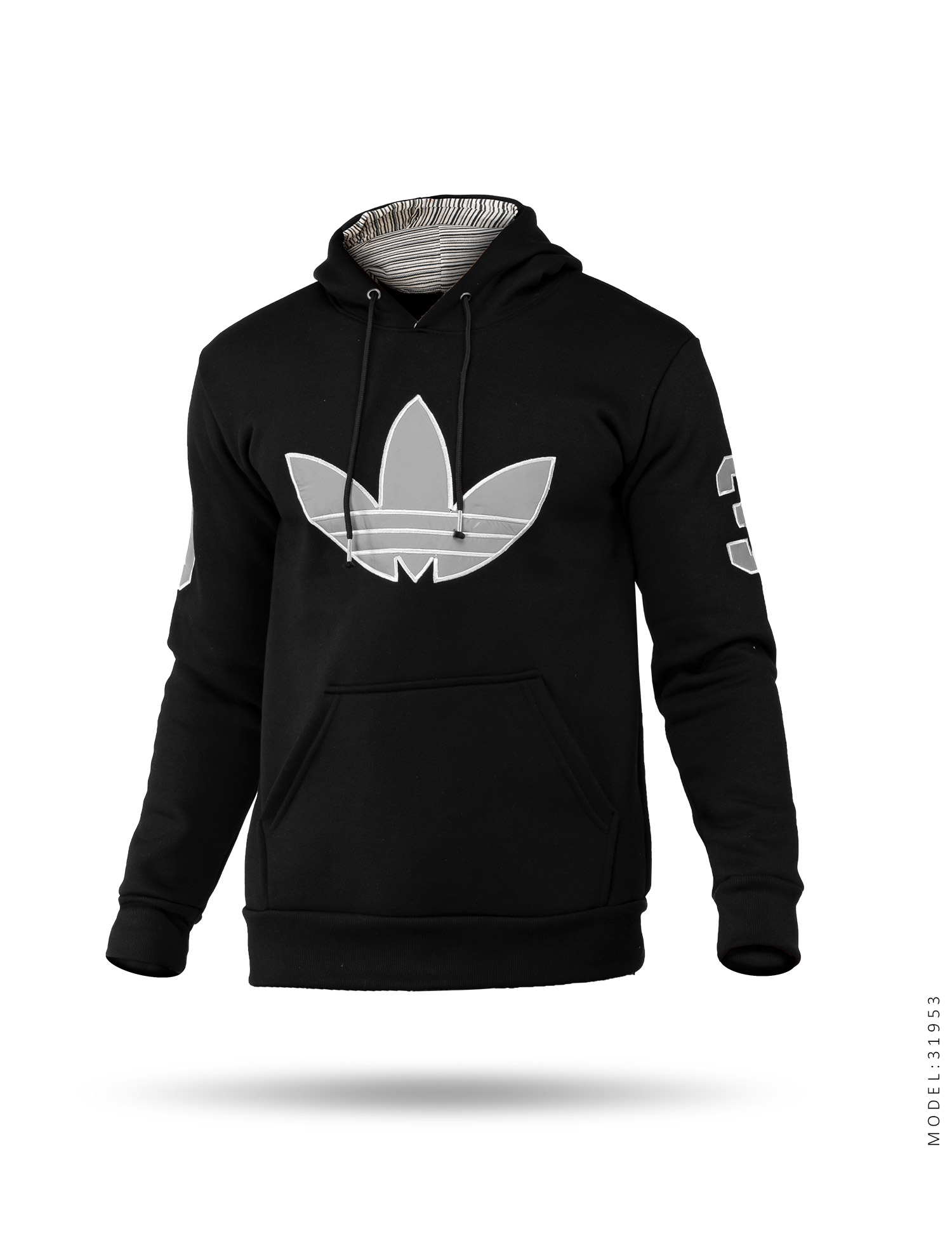 هودی اسپرت کلاهدار Adidas مدل 31953