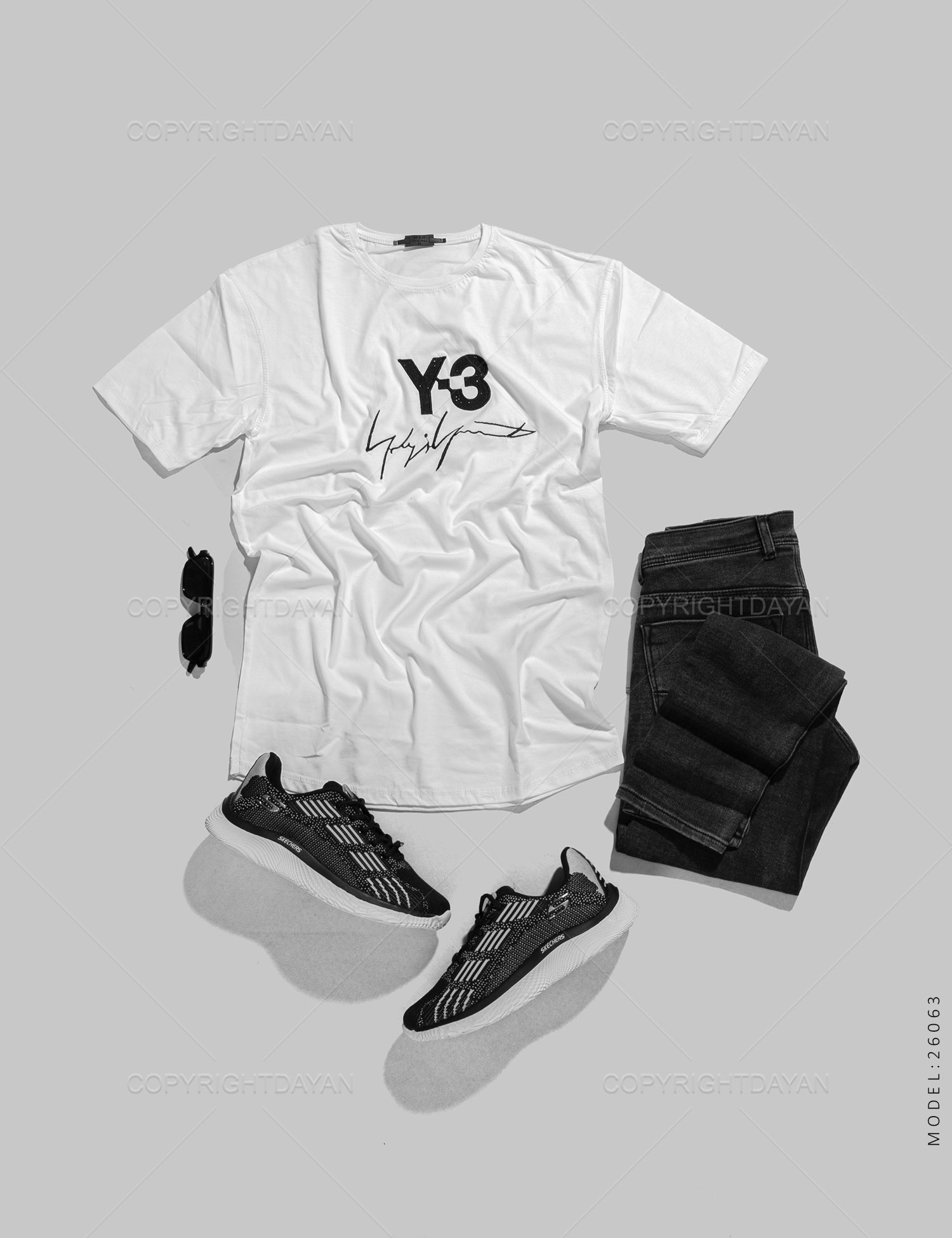 تیشرت مردانه Y – 3 مدل 26063