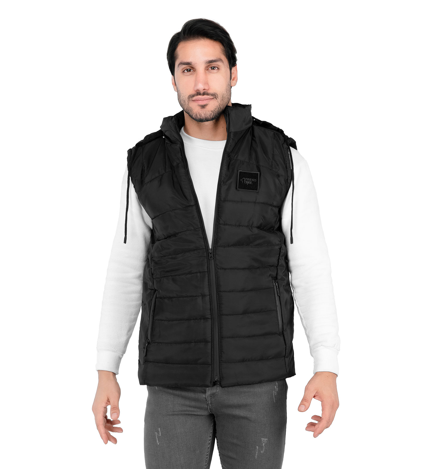 کاپشن پافر مموری مردانه Pink مدل 40192
