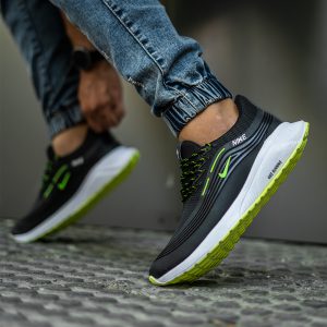 کفش ورزشی Nike مردانه مشکی سبز مدل Viliam