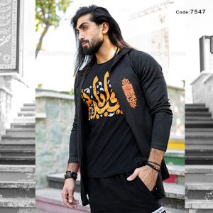 ست تیشرت هودی محرم طرح \” عشق حسین \”