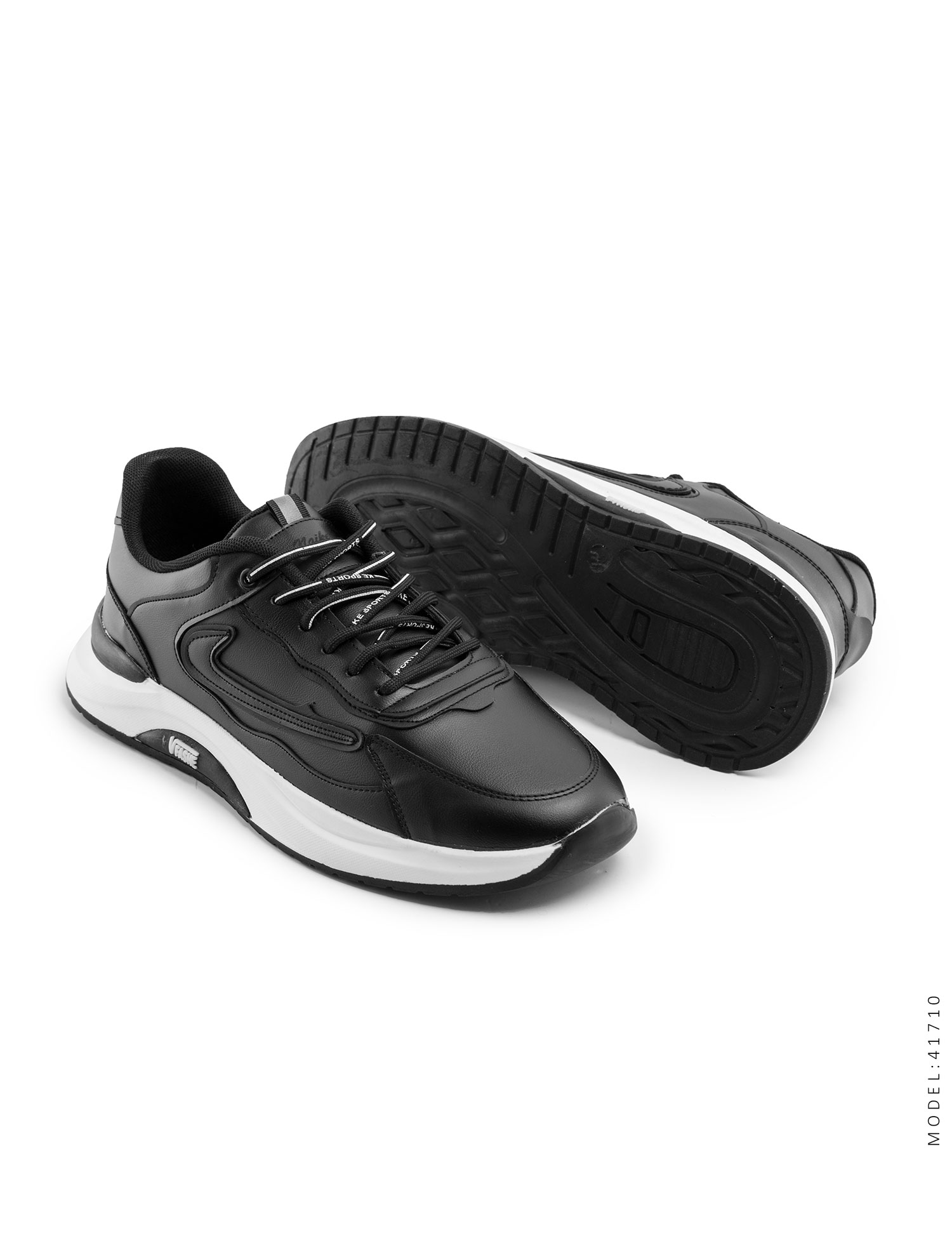 کفش روزمره مردانه Nike بند دار مشکی مدل 41710