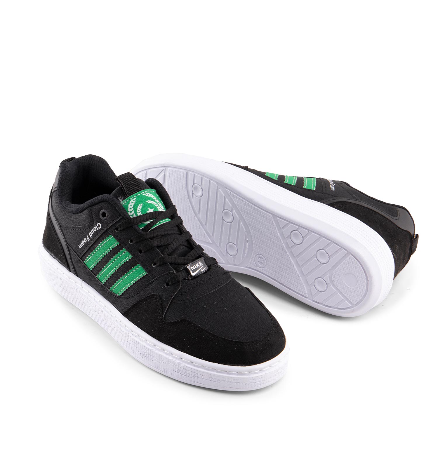 کفش اسپرت Adidas مردانه مشکی بندی مدل 43324