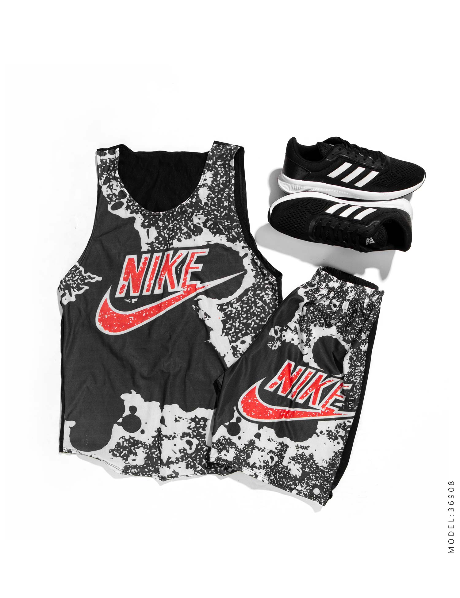 ست رکابی شلوارک مردانه Nike مدل 36908
