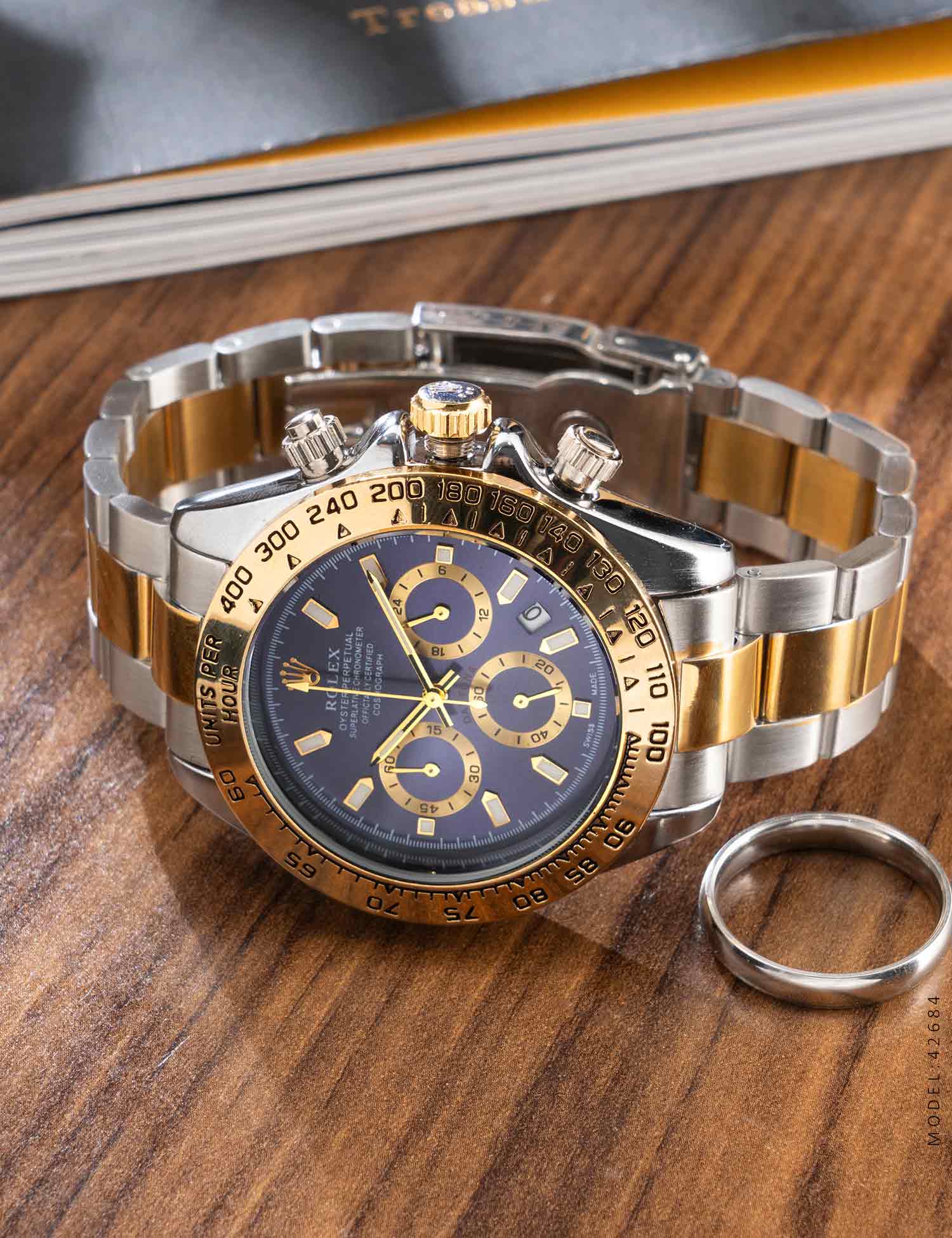 ساعت مچی عقربه ای مردانه Rolex مدل 42684