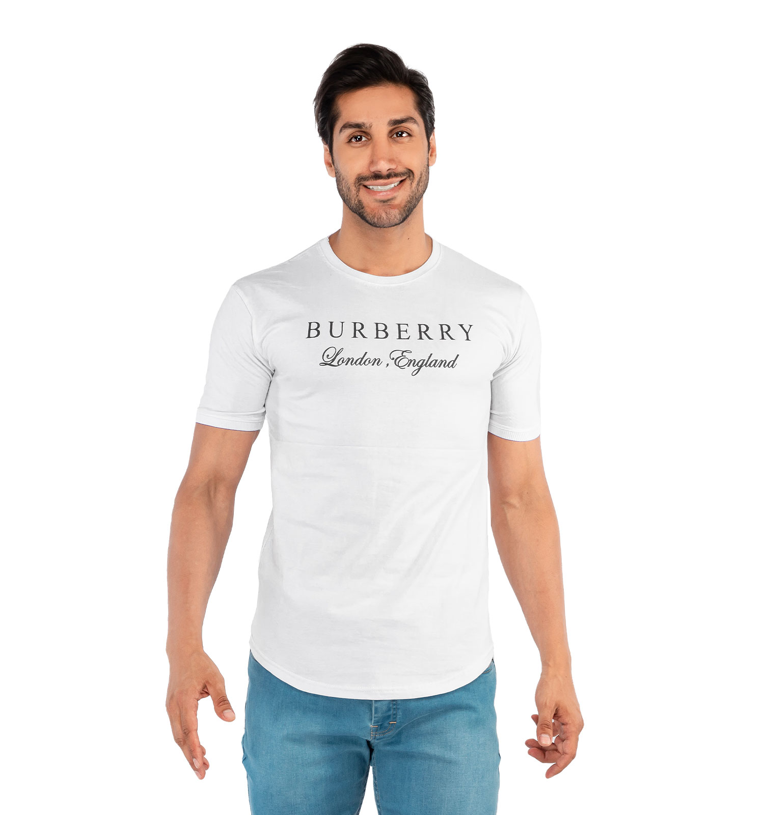 تیشرت مردانه یقه گرد Burberry مدل 38199