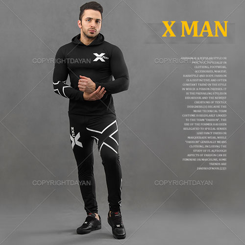 ست سویشرت شلوار X Man