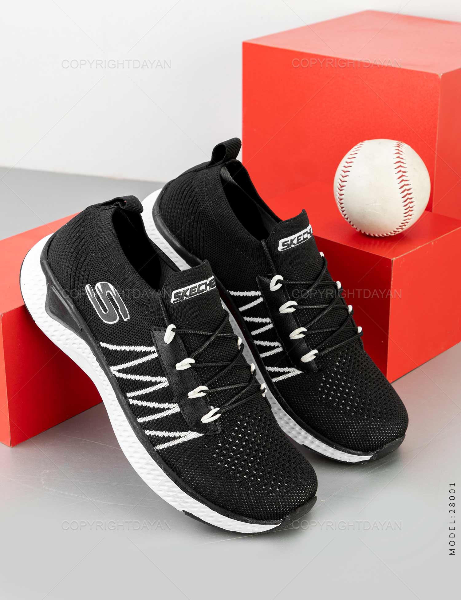 کفش ورزشی زنانه Skechers مدل 28001