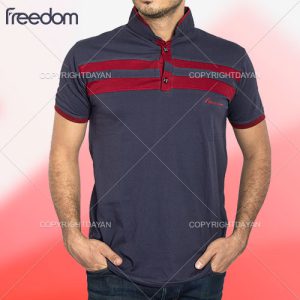 پکیج تیشرت Freedom (آبی دودی)+کفش Stroke