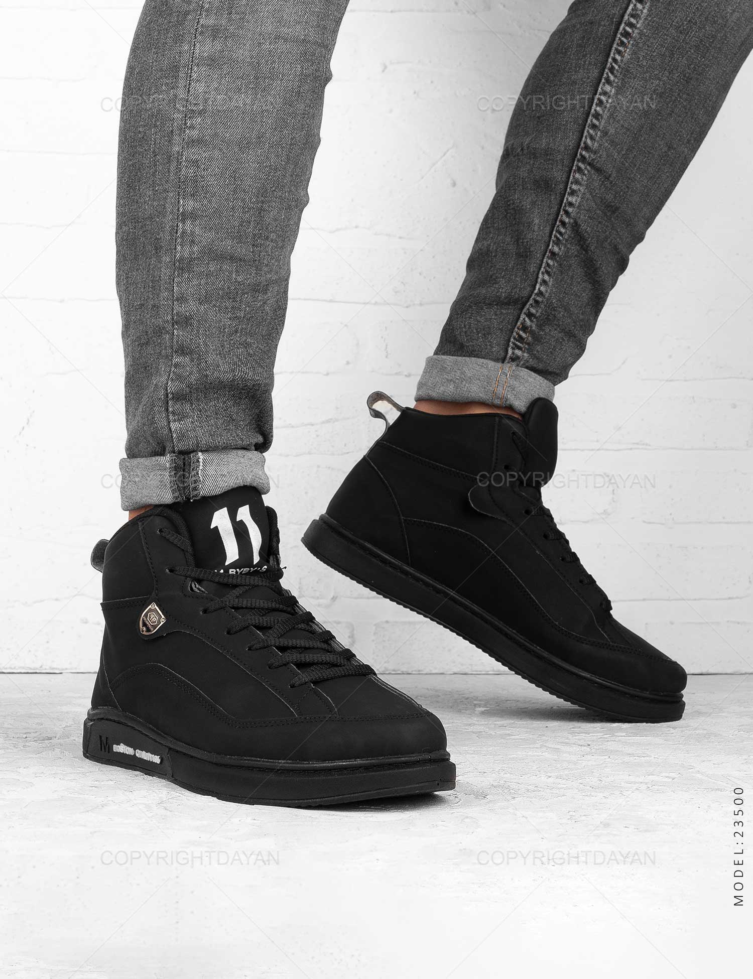 کفش ساقدار مردانه Philipp plein مدل 23500
