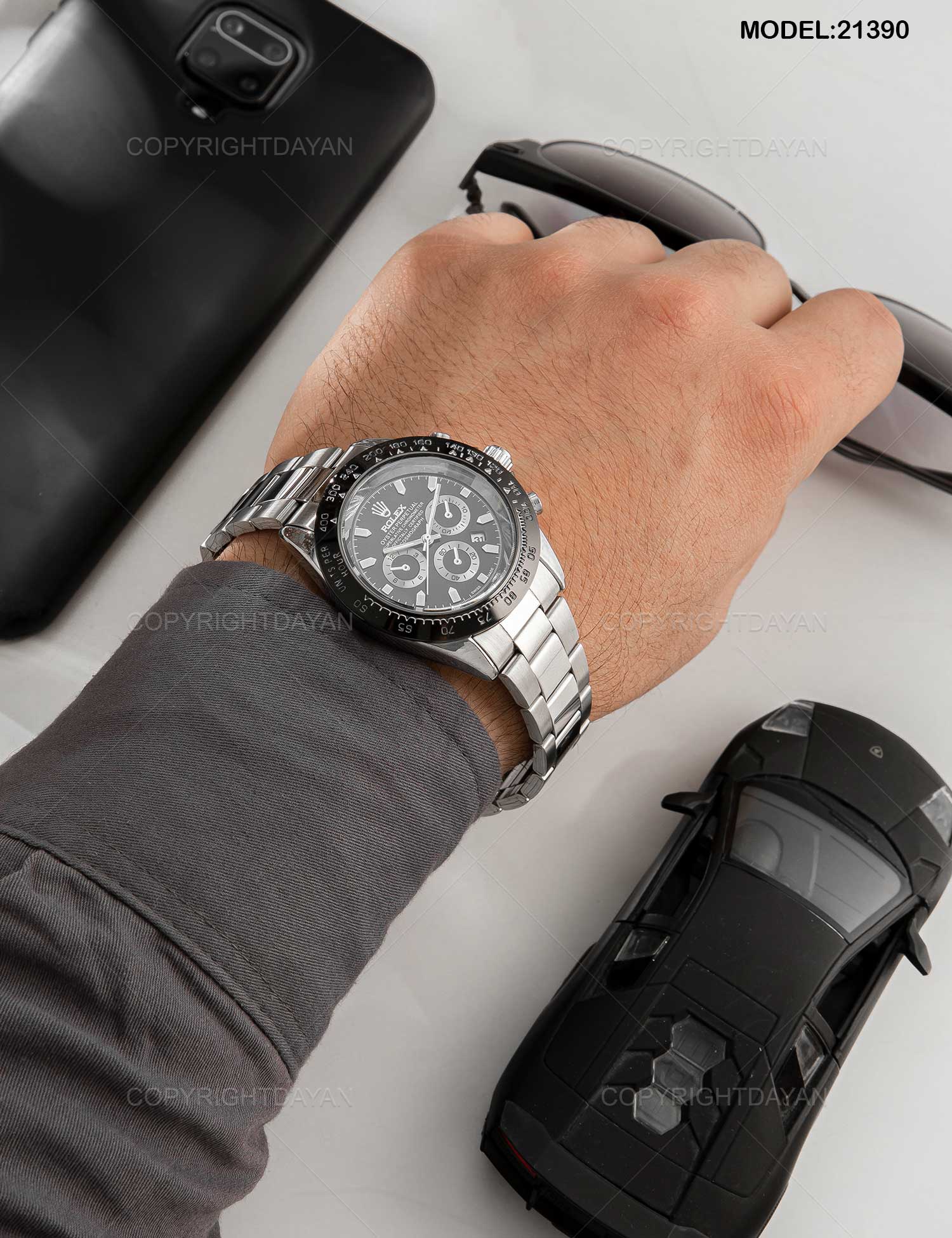 ساعت مچی مردانه Rolex مدل 21390