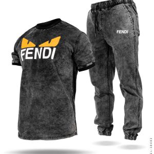 ست تیشرت شلوار اسپرت لی Fendi مدل 38483