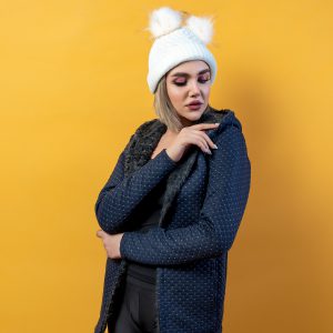 کلاه زنانه خرگوشی سفید مدل Boshra