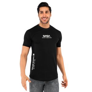تیشرت مردانه چاپی Nasa مدل 37530