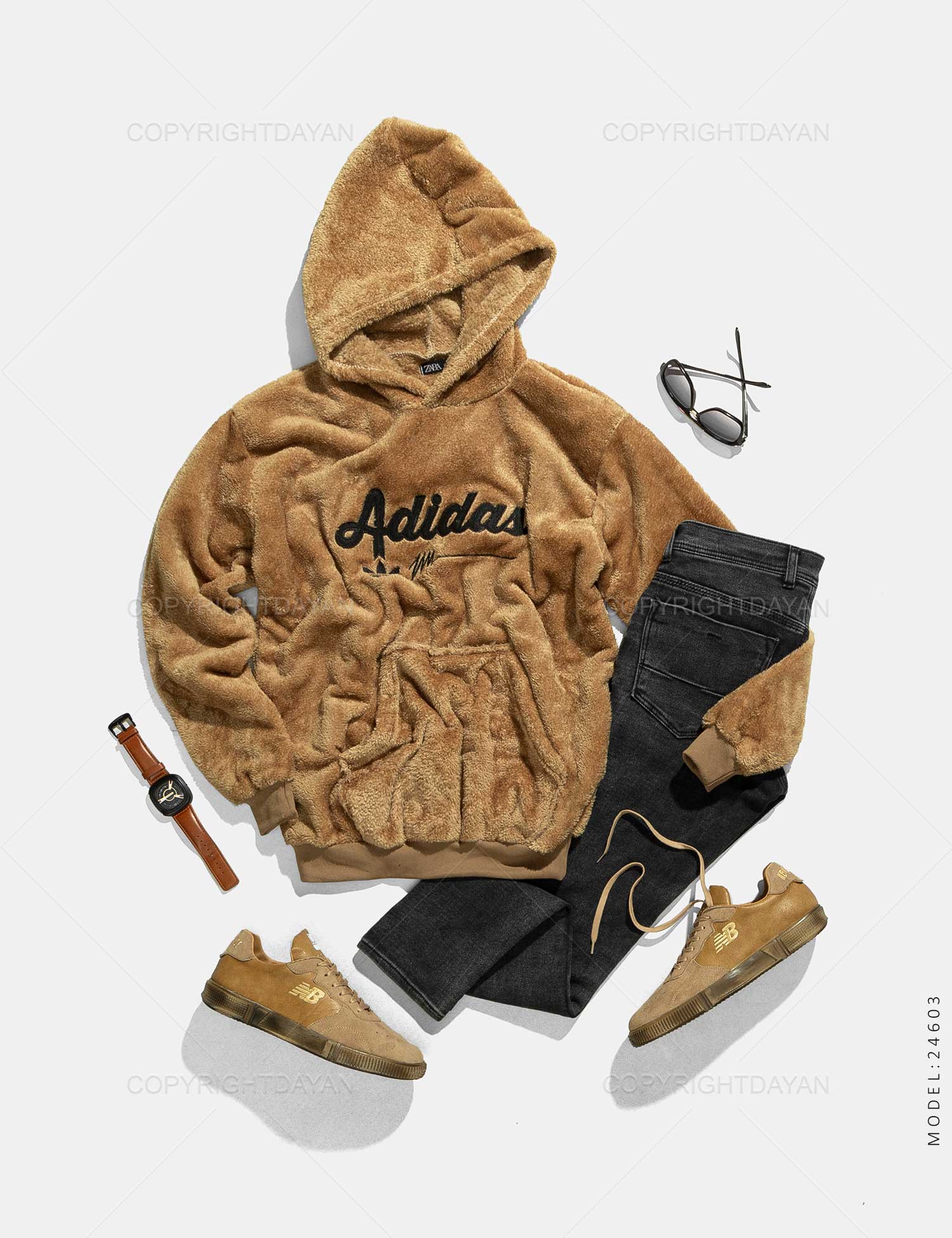 هودی مردانه Adidas مدل 24603