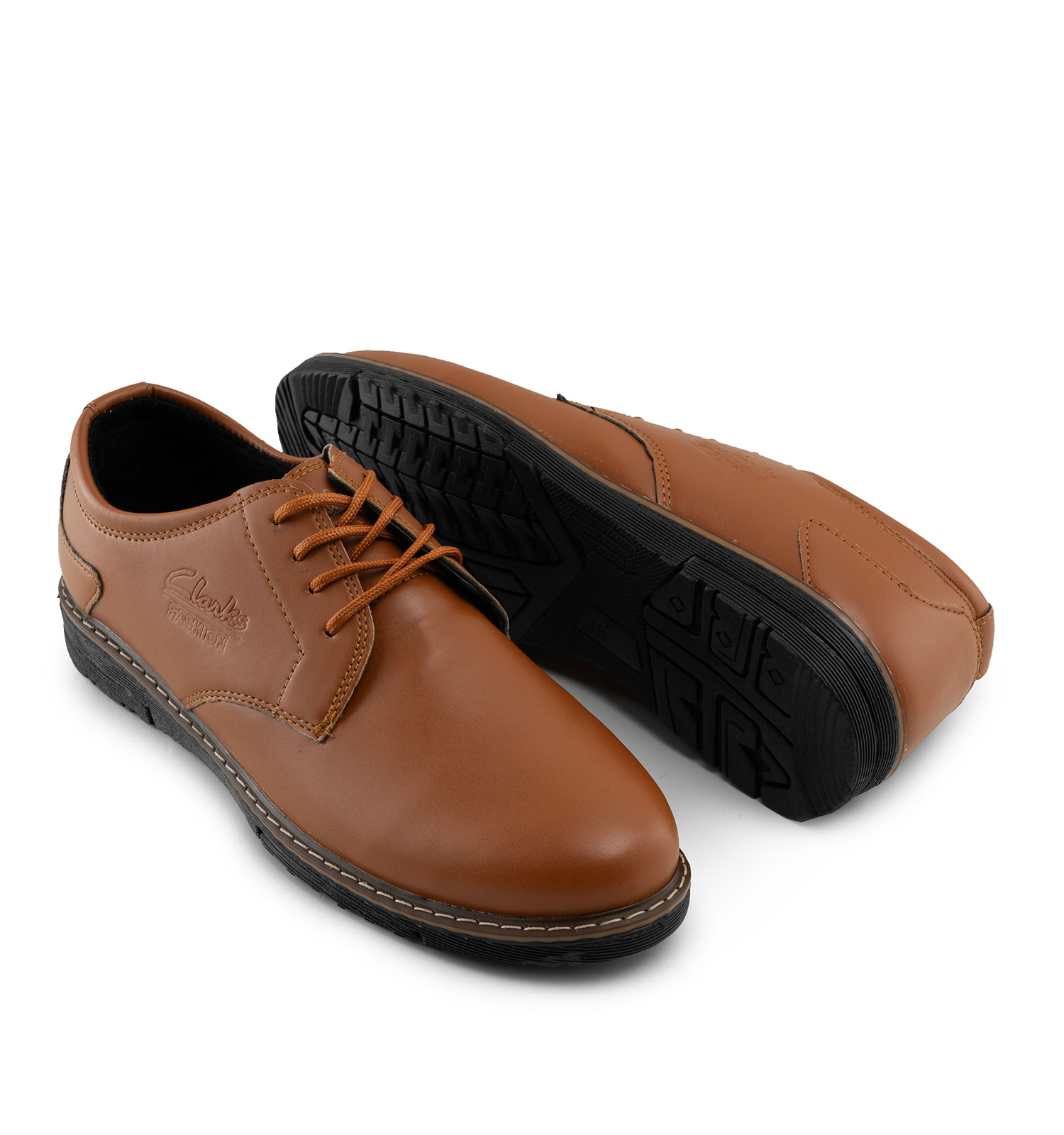 کفش رسمی مردانه Clarks چرم مصنوعی بندی مدل 44438
