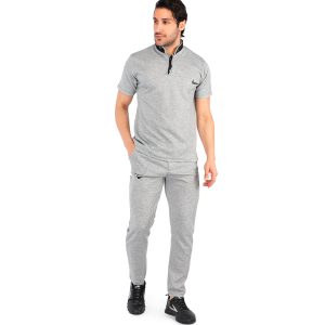 ست تیشرت شلوار مردانه آستین بلند Nike ساده یقه گرد مدل 43185