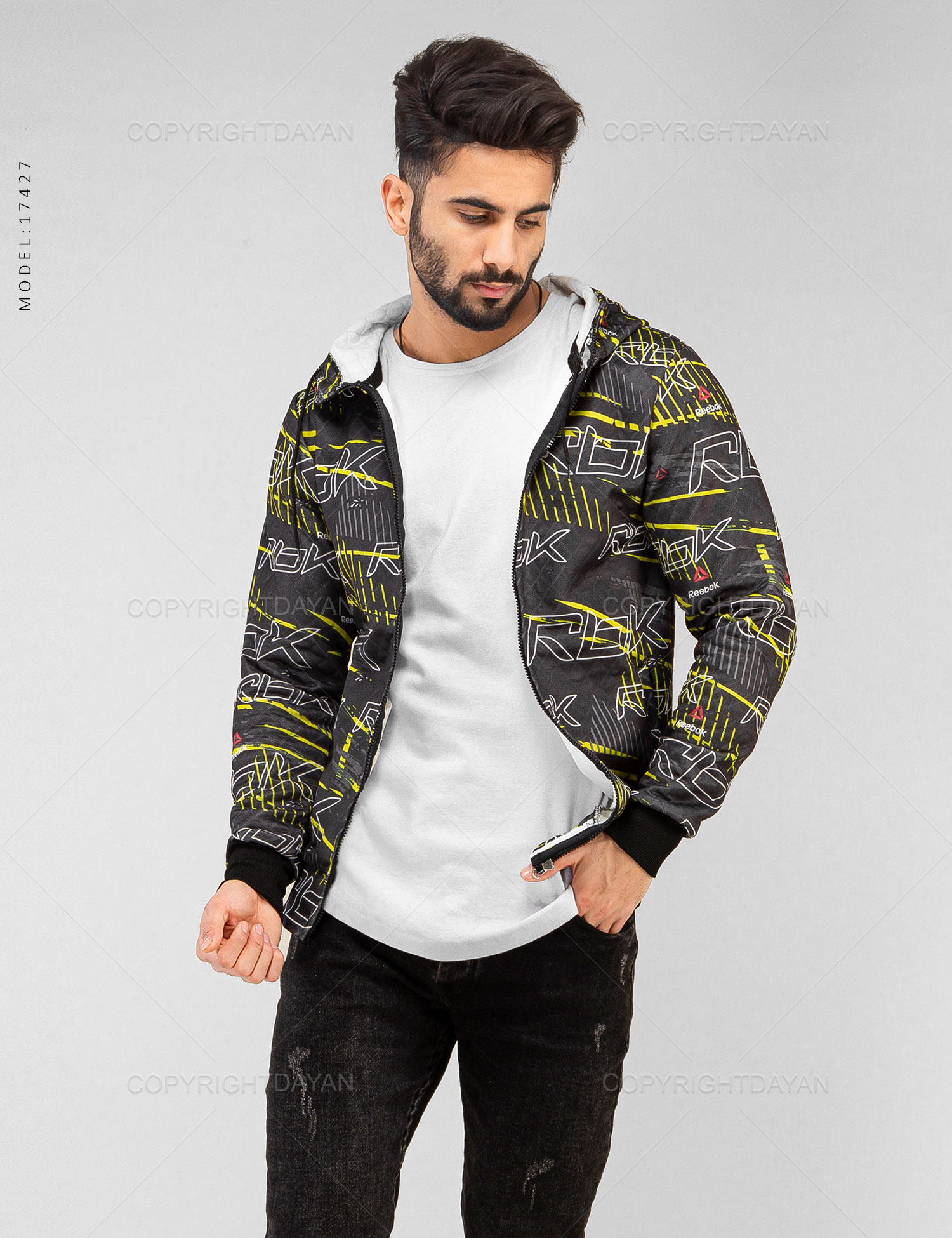 سویشرت مردانه Reebok مدل 17427