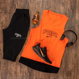 ست رکابی شلوارک مردانه Nike مدل 14081