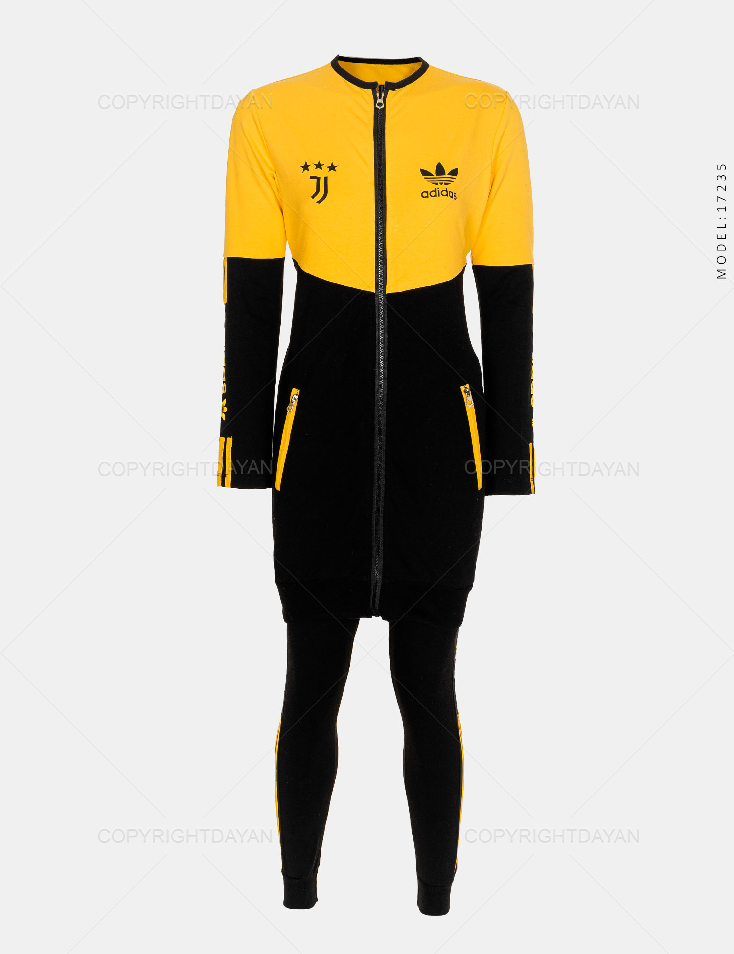 ست مانتو شلوار زنانه Adidas مدل 17235
