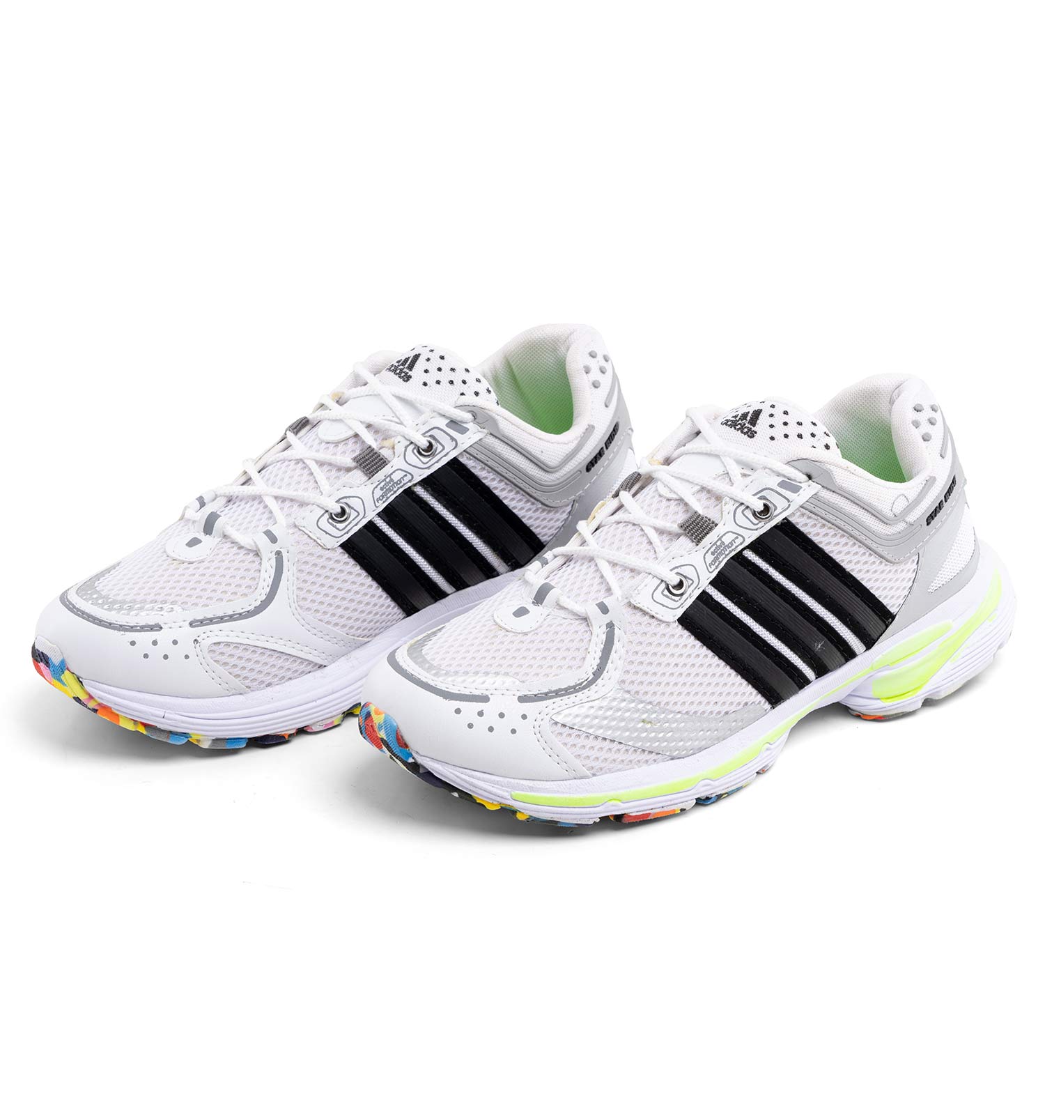 کفش اسپرت adidas مردانه پیاده روی بندی چرم مصنوعی مدل 40569