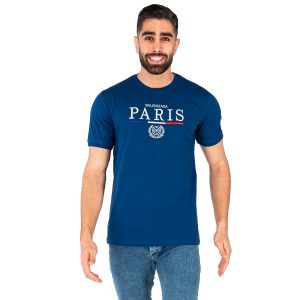 تیشرت Paris یقه گرد مردانه ساده مدل 43836