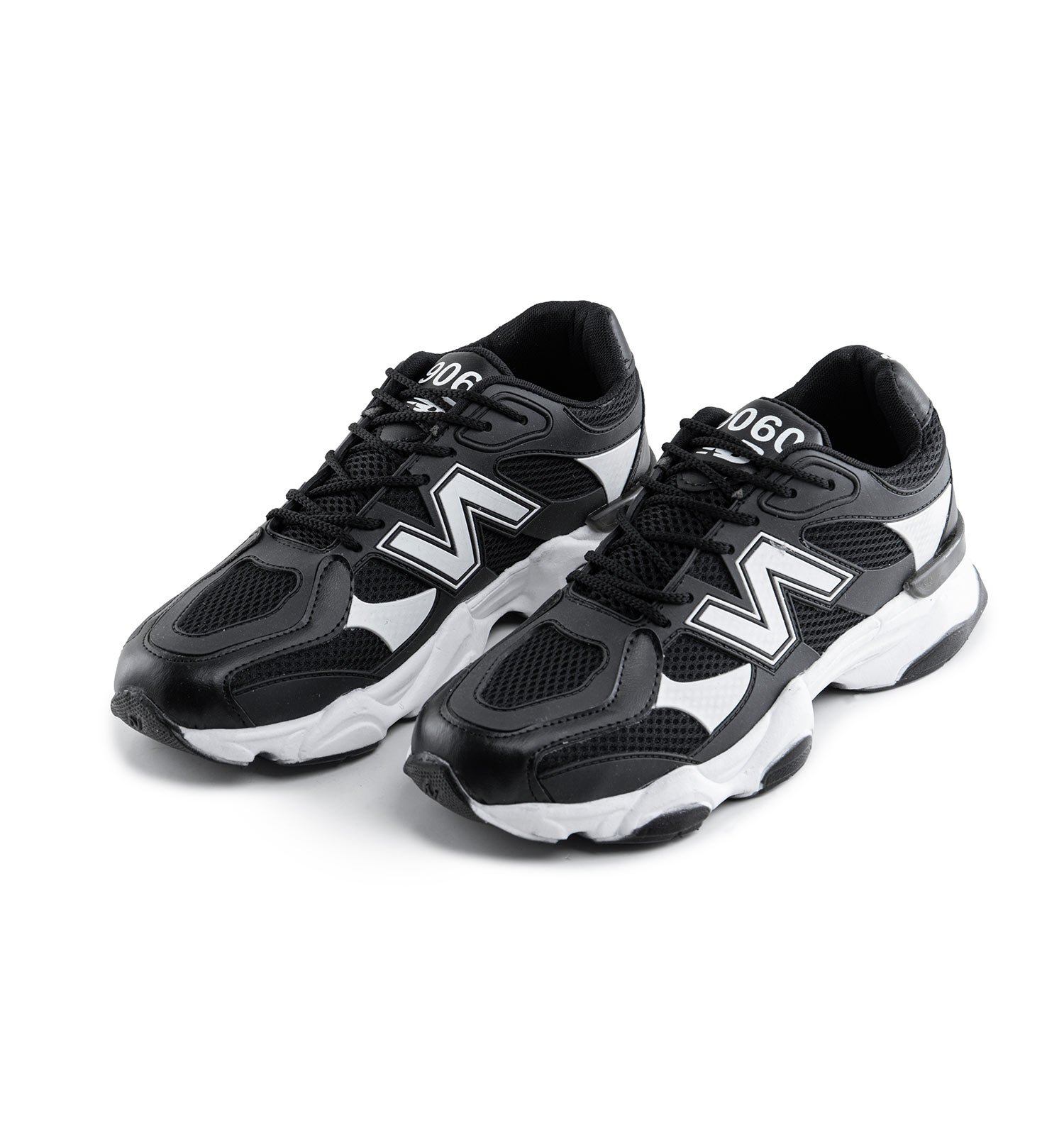 کفش اسپرت New Balance مردانه مشکی بندی مدل 42127