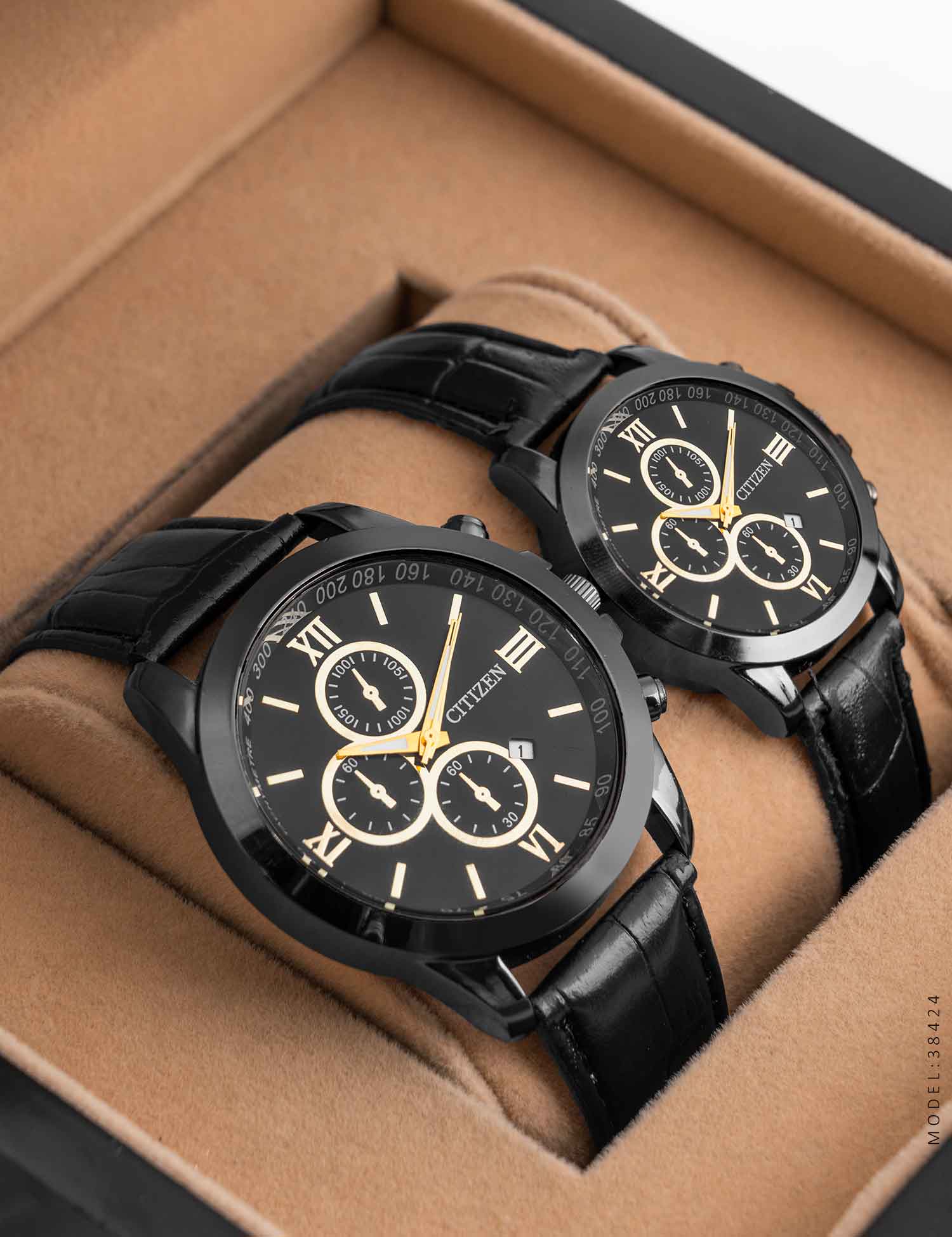ست ساعت مچی عقربه ای Citizen مدل 38424