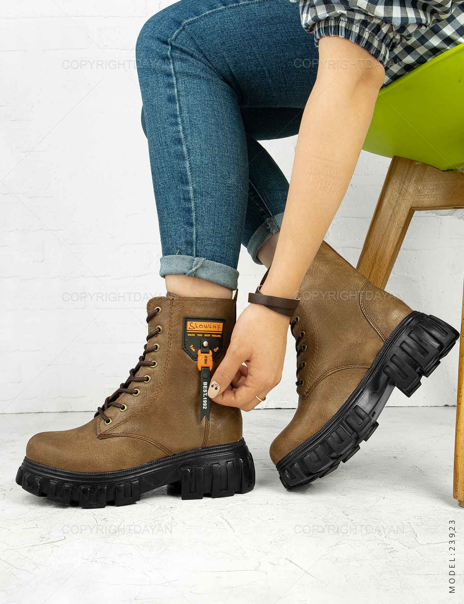 نیم بوت زنانه Fashion مدل 23923