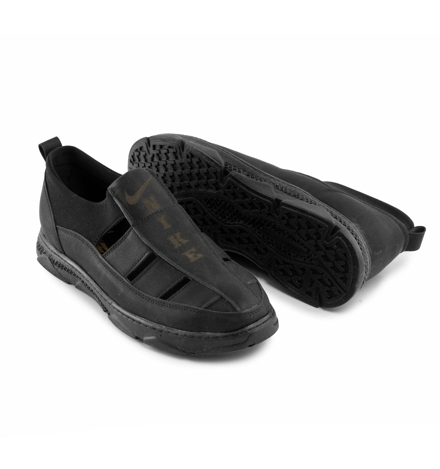 کفش روزمره مردانه Nike چرم مصنوعی مشکی مدل 43527