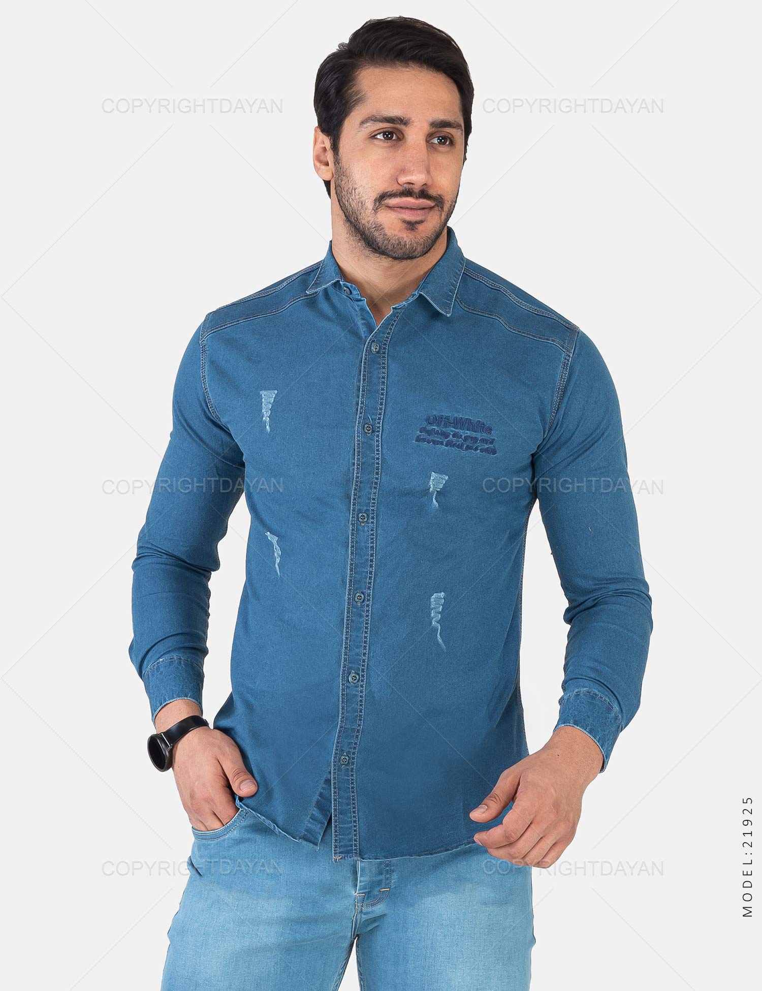 پیراهن مردانه Off – White مدل 21925